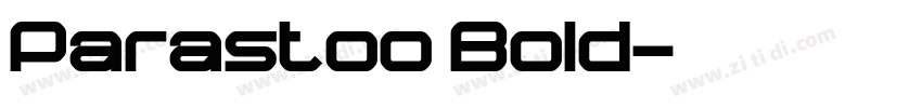 Parastoo Bold字体转换